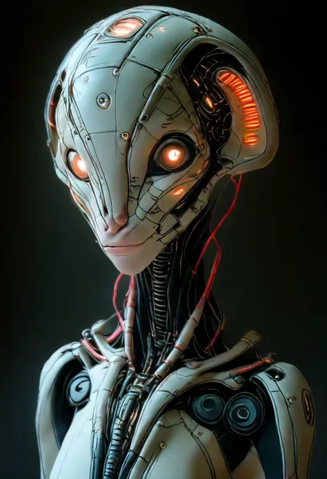 (((Transpaernt glass body, see through))), (Cobra face), (flowers instead of eyes), glowing flowers, (((Evil))), score_9, score_8_up, score_7_up, ((first person perspective)), landscape photo, tron, heaven, ascendance, god rays, light, gold, sky, advntr, translucent, transparent, reelmech, mechanical parts, cable, wires, machinery, joints, body suit, glowing, glowing eyes, glowing hair, solo, 1girl, cyborg, cyberpunk, advntr, glowing, glowing eyes, glowing hair, solo, 1girl, cyborg, cyberpunk, translucent, transparent, reelmech, mechanical parts, cable, wires, machinery, joints, body suit