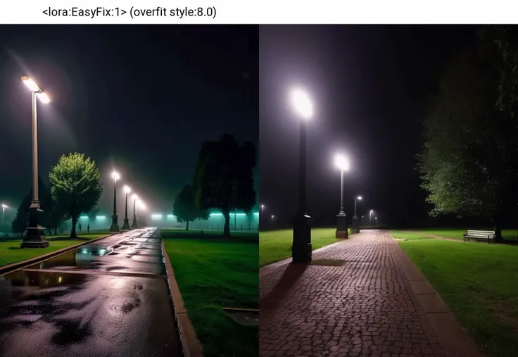 wide angle exterior background, ominous park, you shouldn't be here, slightly asymmetrical composition, outdoors, night, 4K UHD, <lora:sdxl_liminal_v1-step00003000:1>