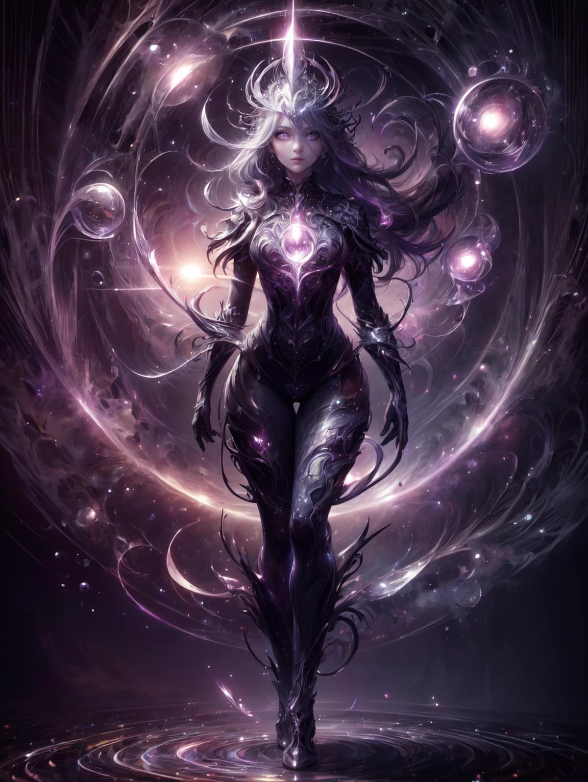 a 30yo woman, detailed face, looking at viewer, (full body shot:1.4), hdr, 8k, detailed eyes, standing, <lora:more_details:0.5>, <lora:Loraeyes_V1:0.4> loraeyes, <lora:Bright_Eyes:0.4> AGGA_ST002, bright pupils, <lora:PsionicMagic-20:1> psionicmagic , mana flow, shimmers, psychic energy, chiaroscuro lighting