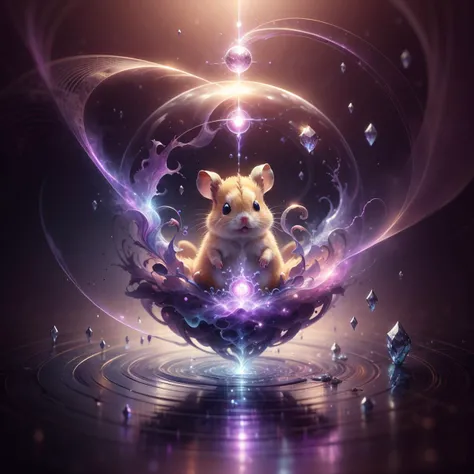 <lora:PsionicMagic-20:0.8>,psionicmagic , psychic energy ripples, mana flow, shimmers, radiating aura,
hamster, pokemon \(creature\),