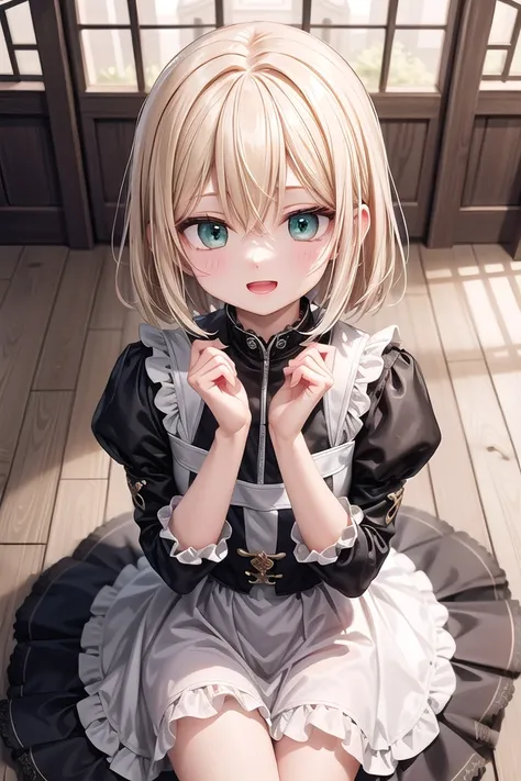 insanely detailed, absurdres, ultra-highres, ultra-detailed, best quality,
1girl, solo, nice hands, perfect hands,
BREAK
princess, princess dress with many frills, teara on hair,
happy smile, laugh, open mouth,
sitting, seductive pose,
from above, cowboy shot,
BREAK
slender, kawaii, perfect symmetrical face, ultra cute girl, ultra cute face, ultra detailed eyes, ultra detailed hair, ultra cute, ultra beautiful,
BREAK
(fantasy world, in castle), depth of field,
medium large breasts, (cleavage:-1.5),
BREAK
blonde hair, medium hair, messy hair, green eyes, hair between eyes