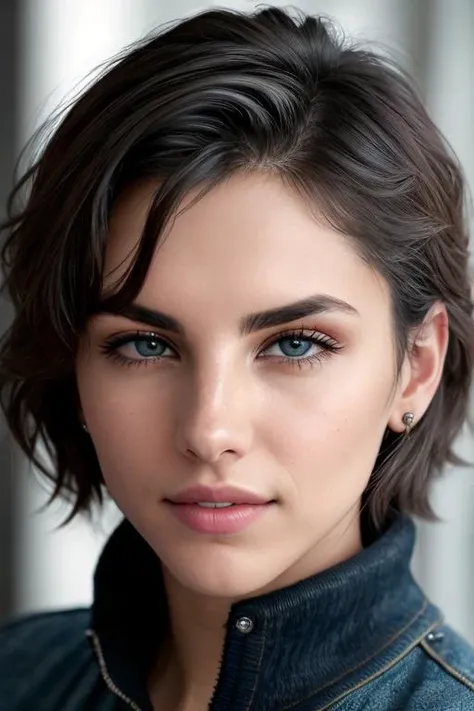 Chelsie Deville ((Wearing a turtleneck sweater and distressed jeans)), ((in a mall)), ((Real Skin with Pores)), model shoot style, extremely intricate, High Detail, Sharp focus, dramatic, soft cinematic light, (looking at viewer), (Real Eyes), (Detailed Eye Corneas) (detailed pupils), smiling, 24mm, photo lab, elegant, insane details, hyperdetailed, low contrast, epiCRealism, (((SFW)))