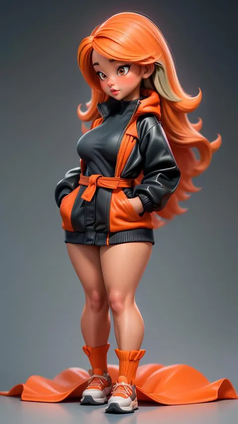 masterpiece, best quality, depth of field, film grain, blur, bokeh, kkw-hdr, two tone colors,
Orange and Red, girl, cute, detailed face, sexy, small breasts, wide hips, thick thighs, raincoat, (hands in pockets:1.2), blush
<lora:add_detail:0.5> <lora:hairdetailer:0.7> <lora:P2p0:0.4>