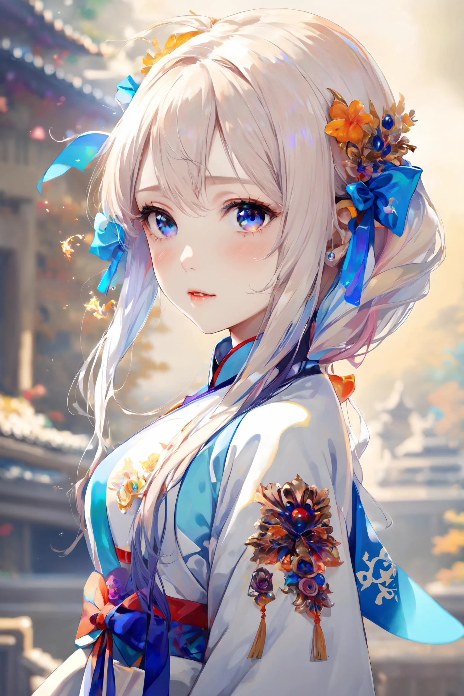 official art, highest details, beautiful and aesthetic, fractal art, colorful,
Masterpiece, best quality, 1girl, <lora:kwFemale_Beta40-SDXL_v1:1>, chinese,waifu