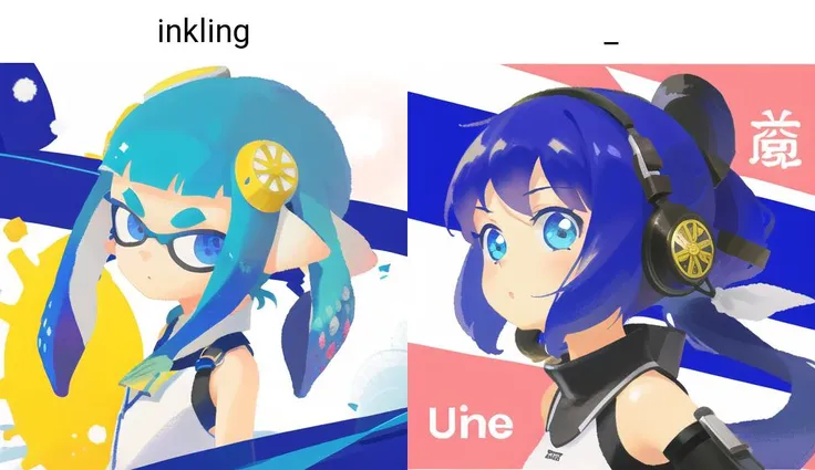 1girl, solo, upper body, <lyco:splatoonstylev1-10:1.0>, inkling