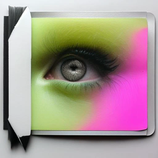 front of an old card shows white smooth cardstock with silver foil enriched by,.1mm micro liner in black,water soluble graphite,wjite pencil highlight,neon pink and lime highlights,gunmetal silver foil lowlights,hue black and white anne bachelier --ar 3:4 --style raw --stylize 700 --v 6,<lora:artfullyparched-v1..5-000006:1>,