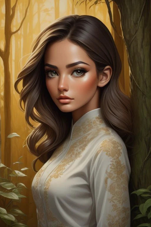 Porcellana style, textures, 'detailed eyes', 'close up', 1girl, solo, female, 
feminine look, A forest scene with a towering waterfall in the background
beautiful, detailed, best quality, high resolution, masterpiece, 8k