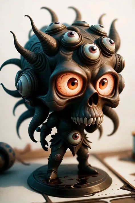 formidable_default, chibi, solo, 1girl, full body, simple background, (epoxy_skull:1.3), (ManyEyedHorrorAI:1) <lora:glowingSkullLora_v10:1> <lora:manyeyedhorrorai_v10:1>, black background