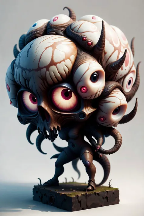 formidable_default, chibi, solo, 1girl, full body, simple background, (epoxy_skull:1.3), (ManyEyedHorrorAI:1) <lora:glowingSkullLora_v10:1> <lora:manyeyedhorrorai_v10:1>, black background
