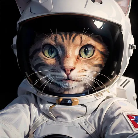 <lora:bg3-cat:0.5>, cat wearing an astronaut suit, masterpiece, 8k, high resolution, shallow depth of field, sharp focus