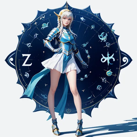 masterpiece, ultra quality,(full body),solo 1girl who exudes an air of elegance and grace,(as knight of zodiac:1.7),(colorful),(realistic shadow),