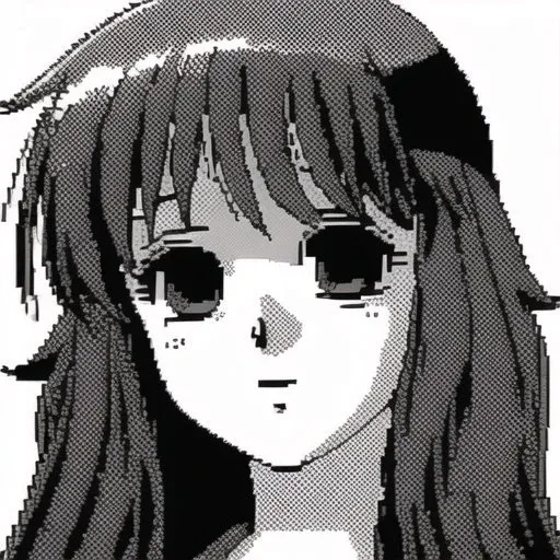 <lora:dithering2:1>, dithering, pixel art, halftone, pattern, comic, greyscale, monochrome