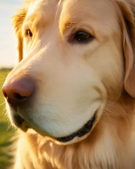Stained glass style RAW photo, Alternative Art, Pretty Golden Retriever, at Golden hour, Overdetailed art, HDR, Samsung Galaxy, 800mm lens, Vivid Colors, <lora:FF.112xxmix9realisticsdxl_v10.LyCORIS:1.95> . Vibrant, beautiful, translucent, intricate, detailed