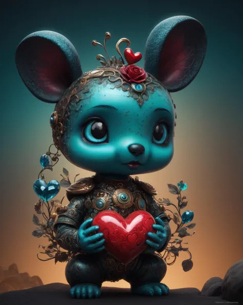 comic <lora:FF.114starlightXLAnimated_v3.LyCORIS:1> a very cute little voodoo-doll holding a heart, by Tadeusz Brzozowski, zbrush central contest winner, pop surrealism, brown and cyan color scheme, intricate image, voodooâ, stitches, wide eyed, profile pic, benjamin lacombe, iphone background, very cute and childlike, caretaker, remove, 50, very very intricate, mike, by Brian M. Viveros, by Pixar Concept Artists, by Ed Roth, by Jeff Koons, by Brandon Woelfel, by Ryohei Hase, by Shawn Coss, by Banksy, by Anna FÃ¼ssli, generative art, body with black and red lava, 3d fractal, beautiful bone structure, made entirely from gradients, intricate skin pattern texture, cervix awakening, jen bartel, digitalt art, amazing depth, biomorphic, a photorealistic painting, inspired by GrytÄ PintukaitÄ, instagram, photorealism, with vestiges of rusty machinery, watercolor inpaint, ð¤  using a ð¥, airbrush on canvas , rugged, complex composition!!, museum piece, colourised, metal art, desaturated!! super, max dennison nightsky, stars, stunning, something that even doesn't exist, mythical being, energy, molecular, textures, iridescent and luminescent scales, breathtaking beauty, pure perfection, divine presence, unforgettable, impressive, breathtaking beauty, Volumetric light, auras, rays, vivid colors reflects ,3d style\n . graphic illustration, comic art, graphic novel art, vibrant, highly detailed