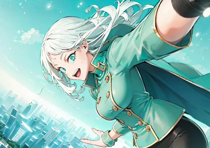 1girl, cute, big breasts, looking at viewer, :D, solo, (snow, white hair, blue eyes, coat:1), breast focus, idol pose,
(realistic:1.2), (realism), (masterpiece:1.2), (best quality), (ultra detailed), (8k, 4k, intricate),(full-body-shot:1),(Cowboy-shot:1.2), (85mm),light particles, lighting, (highly detailed:1.2),(detailed face:1.2), (gradients), sfw,
(detailed ladscape, neon city:1.2),(detailed background),detailed landscape, (dynamic angle:1.2), (dynamic pose:1.2), (rule of third_composition:1.3), (Line of action:1.2), wide shot, solo,
<lora:UltraPlus-StyleLora:1>