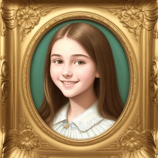 prompt: 
{
        "0": " Masterpiece, Portrait of a (15-year-old girl:1.3) with brown hair and a bright smile, no horns, smooth skin, normal eyes, surrounded by a floral frame, symmetrical, 3D, depth of field, H. R. Giger style. --neg sad, horns, rough skin, red eyes",
        "15": " Masterpiece, Portrait of an (18-year-old woman:1.3) with brown hair, faintly darkened eyes, no horns, smooth skin, surrounded by a floral frame, symmetrical, 3D, depth of field, H. R. Giger style. --neg normal eyes, horns, rough skin, red eyes",
        "30": " Masterpiece, Portrait of a (21-year-old woman:1.3) with brown hair, slightly elongated canines, faintly darkened eyes, very small horns beginning to grow on her forehead, surrounded by a floral frame, symmetrical, 3D, depth of field, H. R. Giger style. --neg normal eyes, no horns, big horns, smooth skin",
        "45": " Masterpiece, Portrait of a (24-year-old woman:1.3) with brown hair, small horns becoming more pronounced and her skin starting to develop a rough texture, glowing red eyes, surrounded by a floral frame, symmetrical, 3D, depth of field, H. R. Giger style. --neg no horns, big horns, smooth skin, normal eyes",
        "60": " Masterpiece, Portrait of a (27-year-old woman:1.3) with brown hair, medium-sized horns, rough skin, glowing red eyes, her ears starting to become pointed, surrounded by a floral frame, symmetrical, 3D, depth of field, H. R. Giger style. --neg no horns, small horns, smooth skin, normal eyes, round ears",
        "75": " Masterpiece, Portrait of a (30-year-old woman:1.3) with brown hair, large horns, rough skin, intensely glowing red eyes, pointed ears, surrounded by a floral frame, symmetrical, 3D, depth of field, H. R. Giger style. --neg no horns, small horns, smooth skin, normal eyes, round ears",
        "90": " Masterpiece, Portrait of a (33-year-old woman:1.3) with brown hair, large twisted horns, very rough skin, intensely glowing red eyes, pointed ears, and intricate demonic markings on her face, surrounded by a floral frame, symmetrical, 3D, depth of field, H. R. Giger style. --neg no horns, small horns, smooth skin, normal eyes, round ears, no markings",
        "105": " Masterpiece, Portrait of a (36-year-old woman:1.3) with brown hair, fully transformed into a demonic creature with pronounced features such as sharp teeth, large twisted horns, intensely glowing red eyes, pointed ears, and intricate demonic markings on her face, surrounded by a floral frame, symmetrical, 3D, depth of field, H. R. Giger style. --neg no horns, small horns, smooth skin, normal eyes, round ears, no markings",
        "120": " Masterpiece, Portrait of a (39-year-old woman:1.3) with brown hair, fully demonic with sharp teeth, large twisted horns, intensely glowing red eyes, pointed ears, and intricate demonic markings on her face, surrounded by a floral frame, symmetrical, 3D, depth of field, H. R. Giger style. --neg no horns, small horns, smooth skin, normal eyes, round ears, no markings",
        "135": " Masterpiece, Portrait of a (42-year-old woman:1.3) with brown hair, demonic features such as large twisted horns, rough skin, intensely glowing red eyes, pointed ears, and intricate demonic markings on her face starting to fade, surrounded by a floral frame, symmetrical, 3D, depth of field, H. R. Giger style. --neg no horns, small horns, smooth skin, normal eyes, round ears, no markings",
        "150": " Masterpiece, Portrait of a (45-year-old woman:1.3) with brown hair, her demonic features such as large twisted horns, rough skin, intensely glowing red eyes, pointed ears, and intricate demonic markings on her face continuing to fade, surrounded by a floral frame, symmetrical, 3D, depth of field, H. R. Giger style. --neg no horns, small horns, smooth skin, normal eyes, round ears, no markings",
        "165": " Masterpiece, Portrait of a (48-year-old woman:1.3) with brown hair, her demonic features almost gone, small twisted horns, slightly rough skin, glowing red eyes, rounded pointed ears, and faint demonic markings on her face, surrounded by a floral frame, symmetrical, 3D, depth of field, H. R. Giger style. --neg no horns, large horns, smooth skin, normal eyes, round ears, no markings",
        "180": " Masterpiece, Portrait of a (51-year-old woman:1.3) with brown hair, no horns, slightly rough skin, faintly darkened eyes, rounded pointed ears, and no demonic markings on her face, surrounded by a floral frame, symmetrical, 3D, depth of field, H. R. Giger style. --neg horns, smooth skin, red eyes, normal eyes, round ears, markings",
        "195": " Masterpiece, Portrait of a (54-year-old woman:1.3) with brown hair, no horns, 54-year-old woman skin, normal eyes, rounded pointed ears, and a serene expression, surrounded by a floral frame, symmetrical, 3D, depth of field, H. R. Giger style. --neg horns, rough skin, red eyes, pointed ears, markings ",
        "210": " Masterpiece, Portrait of a (57-year-old woman:1.3) with brown hair and a calm expression, surrounded by a floral frame, symmetrical, 3D, depth of field, H. R. Giger style.",
        "225": " Masterpiece, Portrait of a (normal 60-year-old woman:1.3) with brown hair and a peaceful expression, surrounded by a floral frame, symmetrical, 3D, depth of field, H. R. Giger style.",
        "240": " Masterpiece, Portrait of a (normal 63-year-old woman:1.3) with brown hair and a content expression, surrounded by a floral frame, symmetrical, 3D, depth of field, H. R. Giger style.",
        "255": " Masterpiece, Portrait of a (normal 66-year-old woman:1.3) with brown hair and a slightly nostalgic expression, half-closed eyes, surrounded by a floral frame, symmetrical, 3D, depth of field, H. R. Giger style.",
        "270": " Masterpiece, Portrait of a (normal 69-year-old woman:1.3) with brown hair and a wise expression, closed eyes, surrounded by a floral frame, symmetrical, 3D, depth of field, H. R. Giger style.",
        "285": " Masterpiece, Portrait of a (normal 72-year-old woman:1.3) with brown hair and a compassionate expression, half-closed eyes, surrounded by a floral frame, symmetrical, 3D, depth of field, H. R. Giger style.",
        "300": " Masterpiece, Portrait of a (normal 75-year-old woman:1.3) with brown hair and a kind expression, opened eyes , surrounded by a floral frame, symmetrical, 3D, depth of field, H. R. Giger style.",
        "315": " Masterpiece, Portrait of a (normal 78-year-old woman:1.3) with brown hair  and a gentle expression, surrounded by a floral frame, symmetrical, 3D, depth of field, H. R. Giger style.",
        "330": " Masterpiece, Portrait of a (normal 81-year-old woman:1.3) with brown hair and a warm smile, surrounded by a floral frame, symmetrical, 3D, depth of field, H. R. Giger style.",
        "345": " Masterpiece, Portrait of a (normal 84-year-old woman:1.3) with brown hair and a bright smile, surrounded by a floral frame, symmetrical, 3D, depth of field, H. R. Giger style.",
        "360": " Masterpiece, Portrait of a (normal 87-year-old woman:1.3) with brown hair and a radiant smile, sticking out her tongue, closing the eyes, tongue-sticking facial expression, surrounded by a floral frame, symmetrical, 3D, depth of field, H. R. Giger style."
}
motion:
"angle": 0:(0)
"zoom": 0:(1.00)
"translation_x": 0:(0)
"translation_y": 0:(0)
"transform_center_x": 0:(0.5)
"transform_center_y": 0:(0.5)