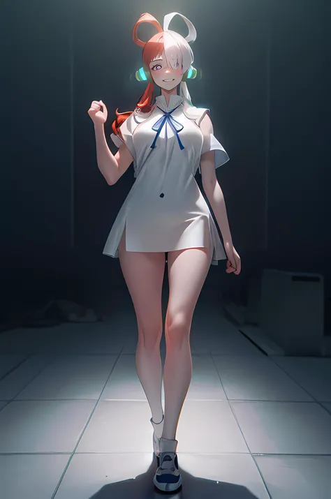 uta \(one piece\),
<lora:uta:0.7>,
1girl, ((good fingers)), bare arms, good high quality, good hands,
glow effects, render, 8k, octane render, cinema 4d, atmospheric 4k ultra detailed, cinematic, big depth of field, Masterpiece, 4k, concept art, extremely detailed CG unity 8k wallpaper, Intricate, High Detail
