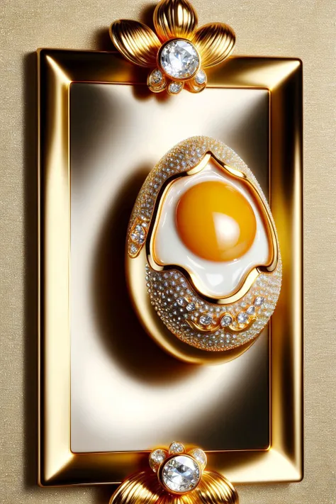 <lora:ral-bling-sdxl:0.8>,ral-bling fried egg,, (masterpiece, best quality, high quality, highres, ultra-detailed),