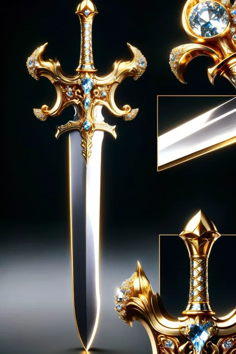 <lora:ral-bling-sdxl:0.8>,ral-bling sword,, (masterpiece, best quality, high quality, highres, ultra-detailed),