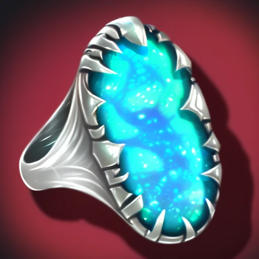 [rpgicondiff:4] a picture of Enchanted opal ring