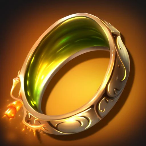 [rpgicondiff:4] a picture of Enchanted golden ring