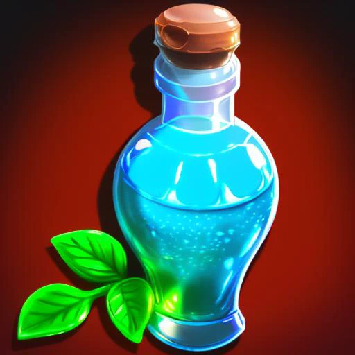 [rpgicondiff:4] a picture of a magical health potion