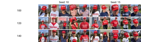 woman wearing red maga hat, standing, city at background, shirt, professional, photo, high quality, highres
<lora:maga_hat_1-000100:1>
