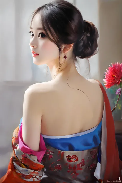 oil painting, vivid colors, beautiful light,
Masterpiece, best quality, 1girl, <lora:kwFemale_Beta40-SDXL_v1:1>, chinese,cleavage
