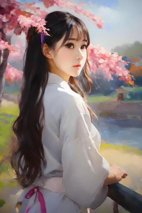 oil painting, vivid colors, beautiful light,
Masterpiece, best quality, 1girl, <lora:kwFemale_Beta40-SDXL_v1:1>, asian,waifu
