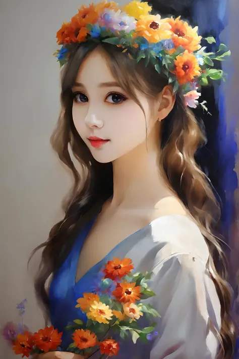 oil painting, vivid colors, beautiful light,
Masterpiece, best quality, 1girl, <lora:kwFemale_Beta40-SDXL_v1:1>