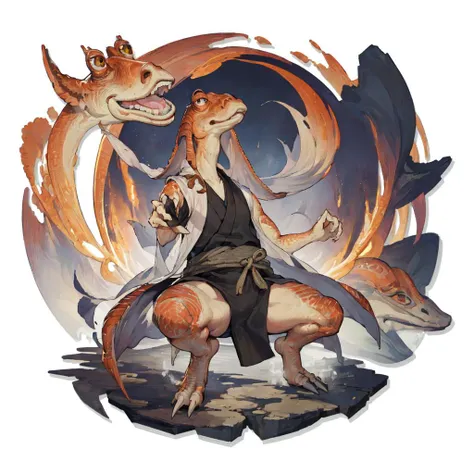 masterpiece, best quality, jar jar binks, Beautiful Art Style, 1girl, young woman, full body, paratrooper costume, distinctive, [(white background:1.5)::5], inugami-ke no ichizoku pose,  <lora:style_arknightse2art-10:1> <lora:jarJarBinksGunganStar_v3:0.6>
