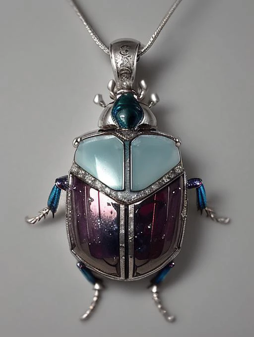 object, (Intricate magic pendant of Powellite bismuth Iridium), scarab beetle, (masterpiece), realistic colorful photography, solo focus, professional photograph, <lora:Beetle:1>