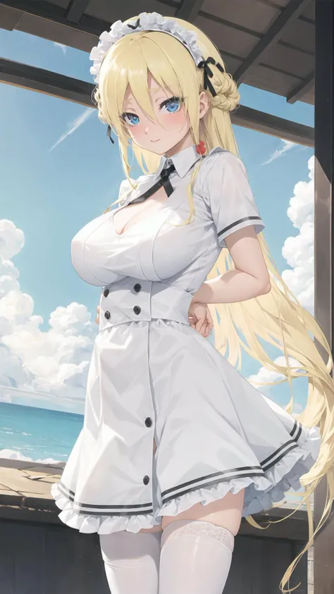 1girl, Alice, nurse), gradient eyes, ((cowboy shot)), shy, closed mouth, gesugao, tsundere, (((((arms behind back))))),
<lora:Alice-000014:0.6>