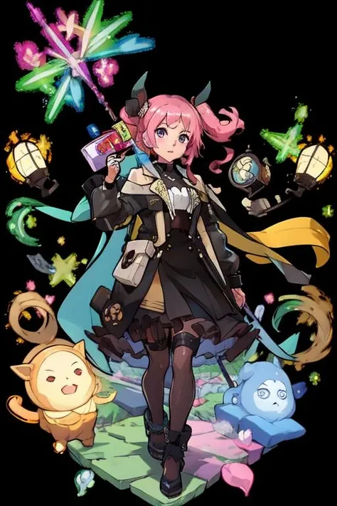 transparent background <lora:gacha_15_v9:1>, best_quality, 1girl