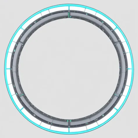 <lora:TokenFrame:1> tokenframe, empty round frame, (white background), high tech and sci-fi
