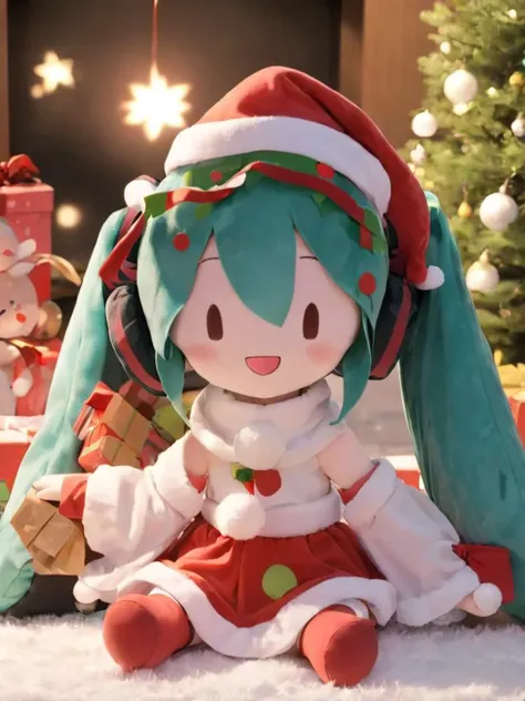 fu1fu,Christmas,hatsune miku,
<lora:fufu_xl:1>,