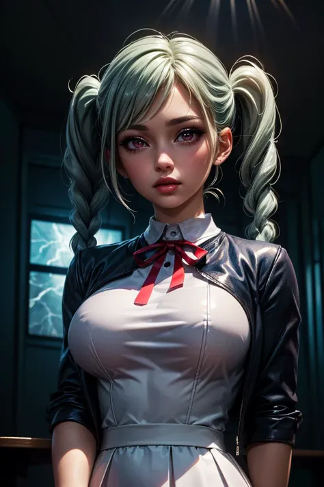 Wallpapers,Kizi,Gilet blanc,Lateral face,full bodyesbian