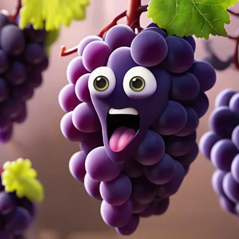Angry Grape, Furious Expression, Purple Palette, Velvety Texture, Micro Scale,
, CtFruitsRedmAF, <lora:CtFruitsRedmAF:1>