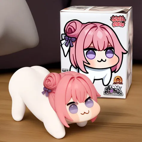 <lora:doro_xypher_amxl_v1:1> doro, :3, chibi, solid circle eyes, no pupils, no humans, all fours, white skin
, masterpiece, best quality
, pink hair, purple eyes, single side bun, hair bow <lora:onahole_package_XL(anima)v10:1> [(onahole package:1.3)::0.1]