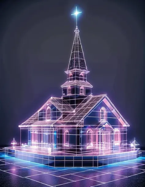 church
<lora:hologram02:1>