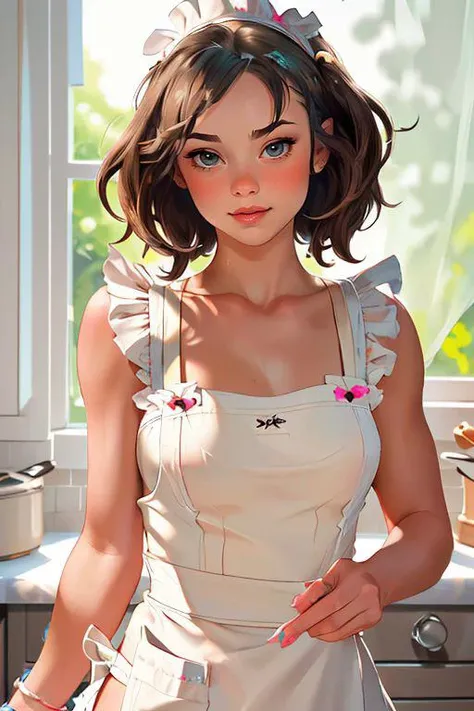 DEN_ellemae_stylerotica,
(baking in a bright kitchen wearing an apron, pinny, baking, cooking, chef, apron:1.2),
bokeh, f1.4, 40mm, photorealistic, raw, 8k, textured skin, skin pores, intricate details <lora:epi_noiseoffset2:1>, epiCRealism