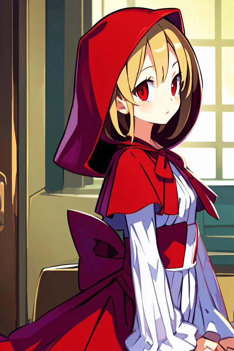 (masterpiece, best quality), 1girl, <lora:little_red_riding_hood_v0.1:1> little red riding hood