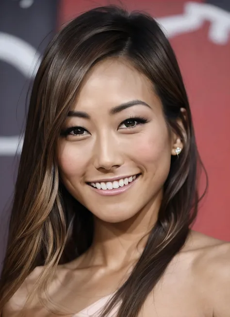 High detail RAW color Photo of gorgeous sks woman, smile, fit, toned, sexy look, high detail hair, (skin pores, skin imperfections), sharp body, highly detailed body, highly detailed face, sharp focus, 8k high definition, insanely detailed, intricate, masterpiece, highest quality, <lora:locon_karenfukuhara_v1_from_v1_64_32:1.25>