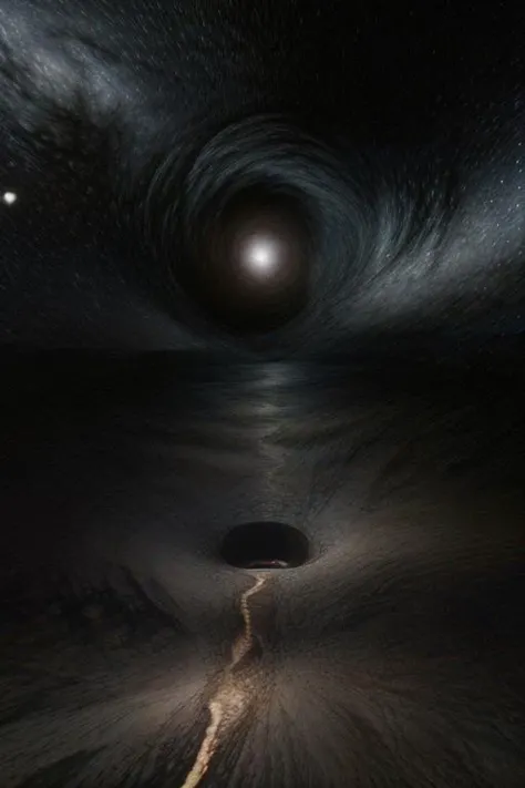 (masterpiece, best quality, highres:1.2), blackhole, Universe,