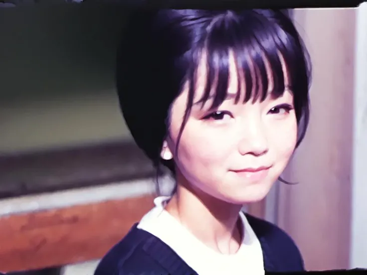 1girl,portrait,day,upper body,<lora:8mm-v1:1.6>,lowres,blurry,blurry background,blurry foreground,