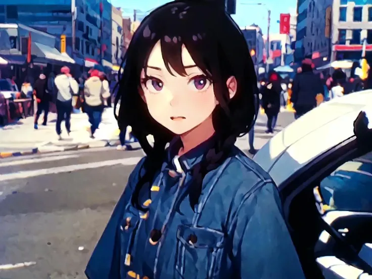 1girl,upper body,city,upper body,<lora:8mm-v1:1.8>,lowres,blurry,blurry background,blurry foreground,