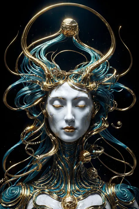 d3qck artstyle,<lora:d3qck_artstyle:0.65>,SDS_Particle_Flow,<lora:SDS_Particle_Flow:0.5>,
(masterpiece:1.2),best quality,
medusa,mythical creature,Biomech,steampunk,
delicate face,grotesque style,stardust,sexy,ancient temple,relic,scenes from greek mythology,