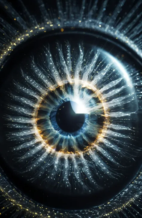 close-up photo, ☢ 😃 ☢ ,an a cybernetic alien Eye with sparks of vantablack.cinematic lighting_👁 , Integrated Visual Composition, <lora:sdxl_++:0.7> (mirror image:0.8) (📱 📲 Perspective, Entropy:0/1🕘 )
(Intertwined:0.4)
Thread, silk, rain, pollen, dust, light, powder,
and finally water.
and Color, beyond cognitive material, Ultra adn cognizant Lighting Tips, Texture, and Hyperdimensional Rendering, Alien Technology, Cognitive Boundaries
,hyperdimensional creation <lora:offset_0.2:0.3>