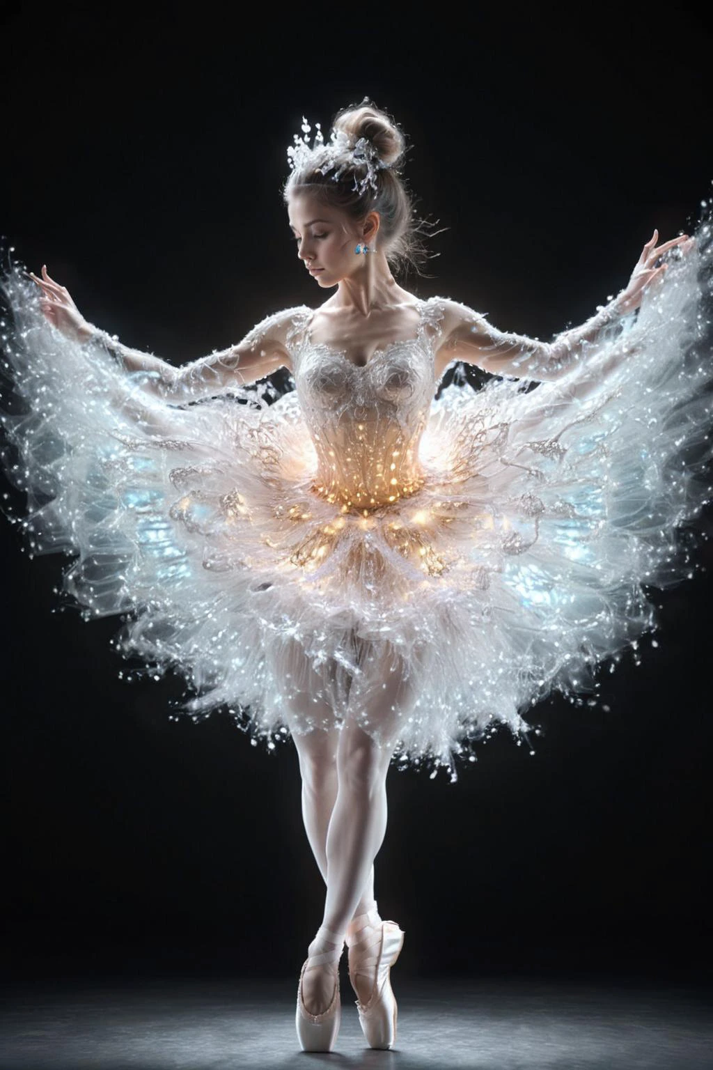 <lora:SDS_Particle_Flow:0.6>,SDS_Particle_Flow,
ethereal essence,(cymatics:0.9),Ballerina Girl,stunning beauty,Baroque and Rococo fusion style tutu,dramatic,movie lighting,Ornate And Intricate,