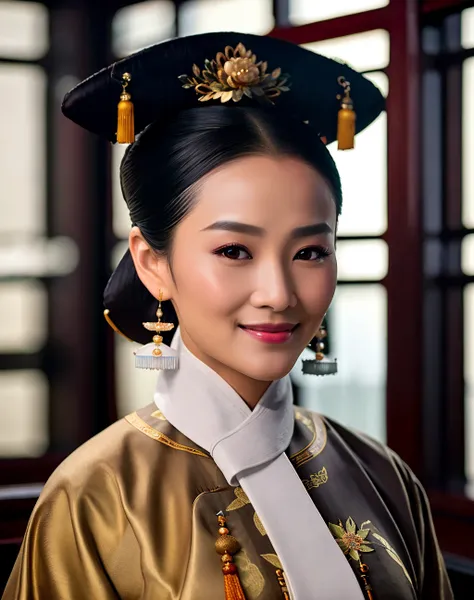 Masterpiece, absurdres,award winning photo, extremely detailed, amazing, fine detail, extremely detailed eyes and face, by lee jeffries nikon d850 film stock photograph 4 kodak portra 400 camera f1.6 lens rich colors hyper realistic lifelike texture dramatic lighting unrealengine trending on artstation cinestill 800 tungsten, smiling
qingchao, a woman in a traditional chinese dress poses for a picture , woman wearing a qingchao_dress, (qingchao_haircut, qingchao_scarf, :1.3),
<lora:QingChao:0.9>